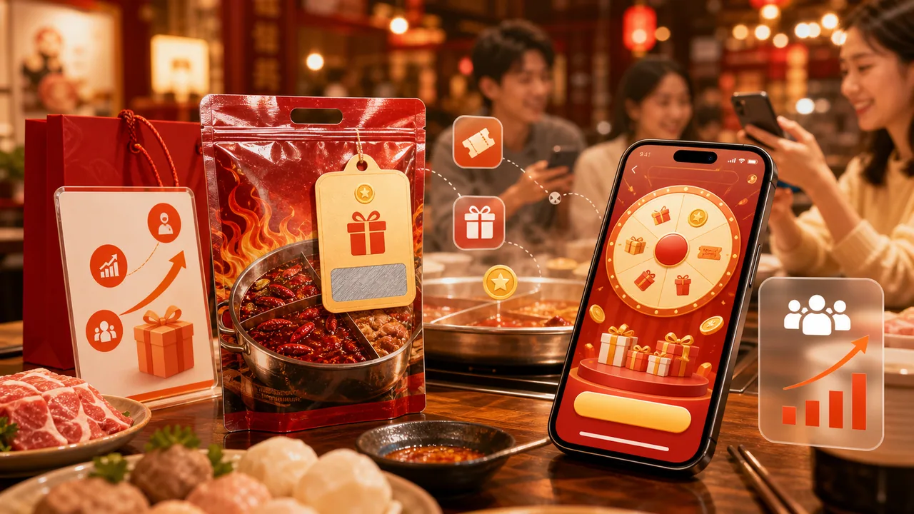 活动篇—大龙燚火锅门店一物一码抽奖案例封面